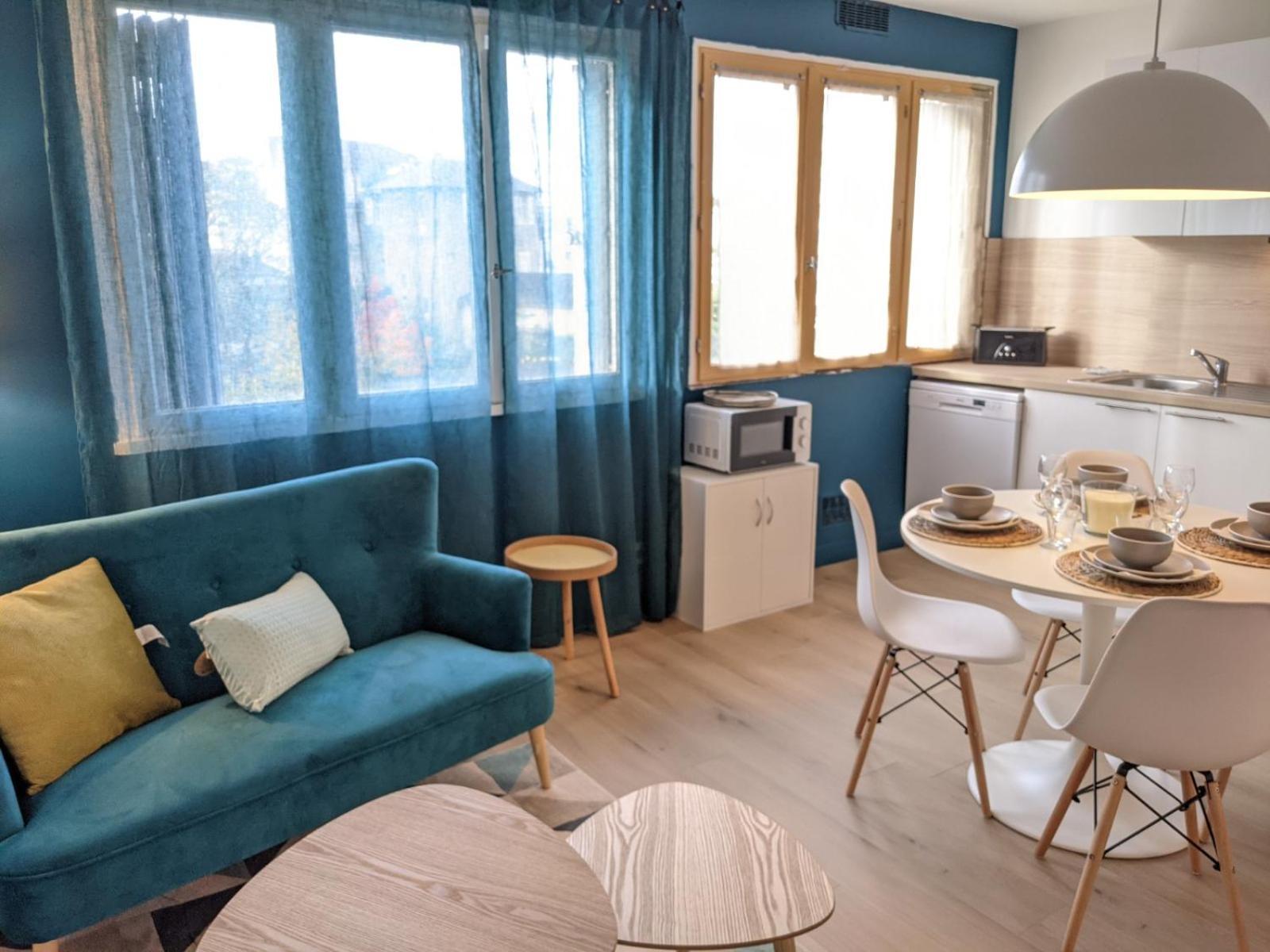 Ferienwohnung Cosy Iris 3Ch - Stationnement Gratuit - Lumineux Pau Exterior foto
